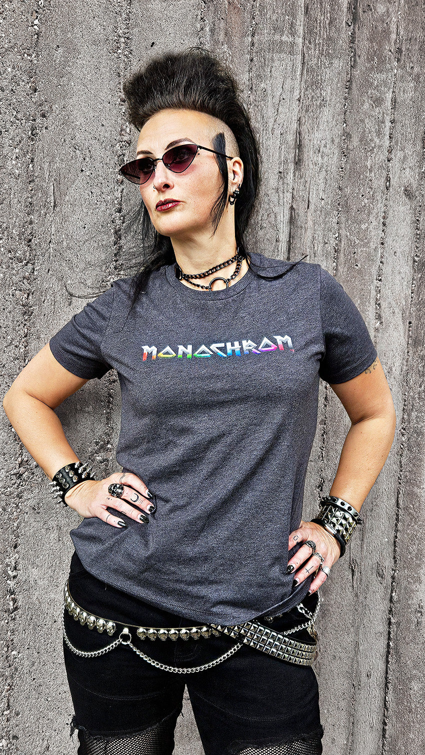 Statement T-Shirt Damen "Monochrom"